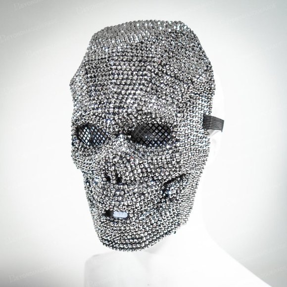 halloween skull masquerade mask costume mask - Picture 2 of 4